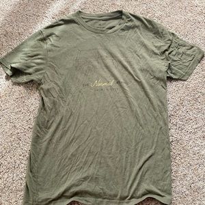 Mens Normal Brand Olive Green Truck Shirt Medium.